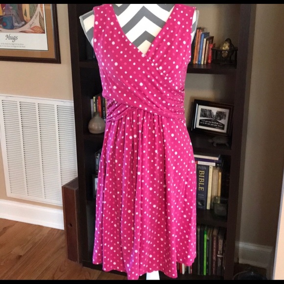 Lands' End Dresses & Skirts - Lands’ End Small Polka Dot Dress